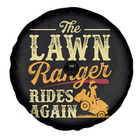 Funny The Lawn Ranger Rides Again Spare Tire Cover Lawn Tractor Mowing Western Cowboy - Wonder Print Shop