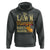 Funny The Lawn Ranger Rides Again Hoodie Lawn Tractor Mowing Western Cowboy - Wonder Print Shop