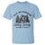 Funny Raccoon Outdoor Mountain Hiker T Shirt Out Of Breath Hiking Society Be There In A Minute - Wonder Print Shop