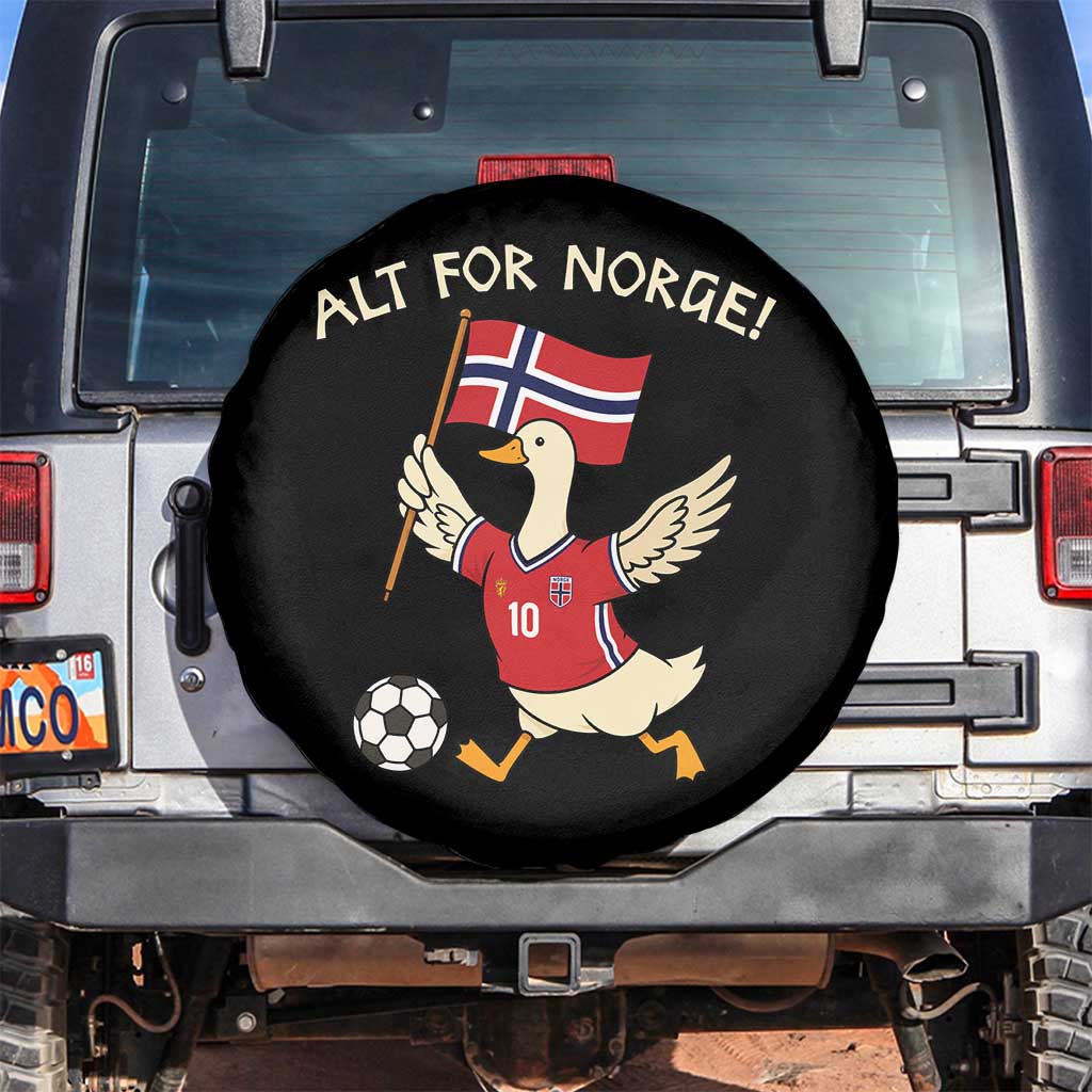 Norway Football Goose Spare Tire Cover Alt For Norge Norwegian Heritage