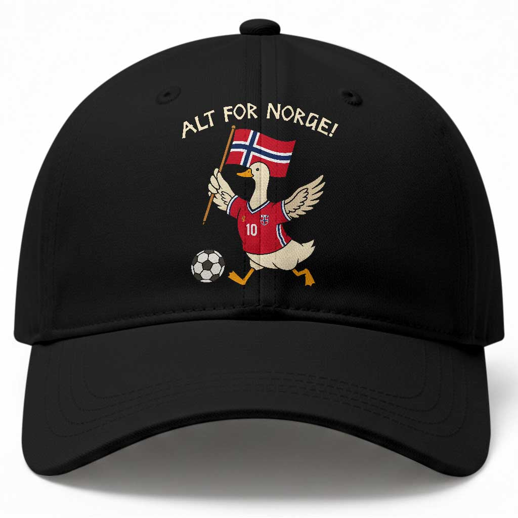 Norway Football Goose Baseball Cap Alt For Norge Norwegian Heritage