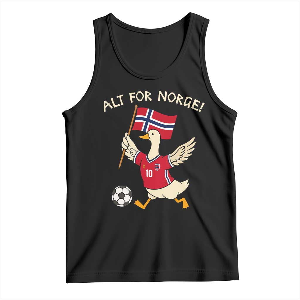 Norway Football Goose Tank Top Alt For Norge Norwegian Heritage