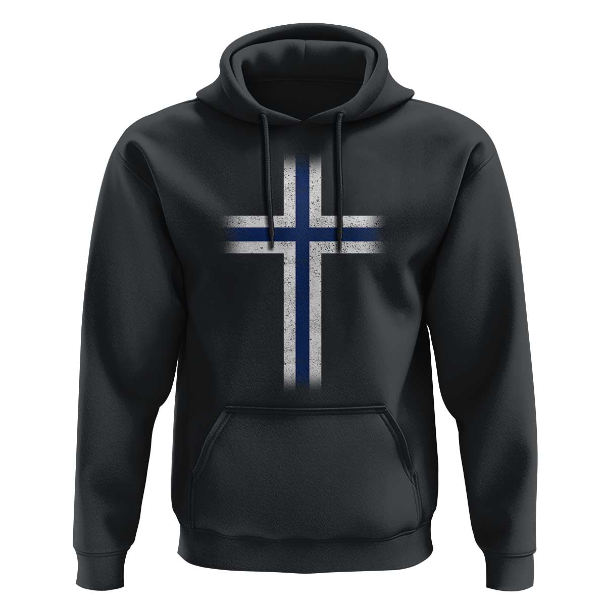 Norway Flag Distressed Nordic Symbol Norwegian Fans Hoodie