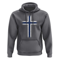 Norway Flag Distressed Nordic Symbol Norwegian Fans Hoodie