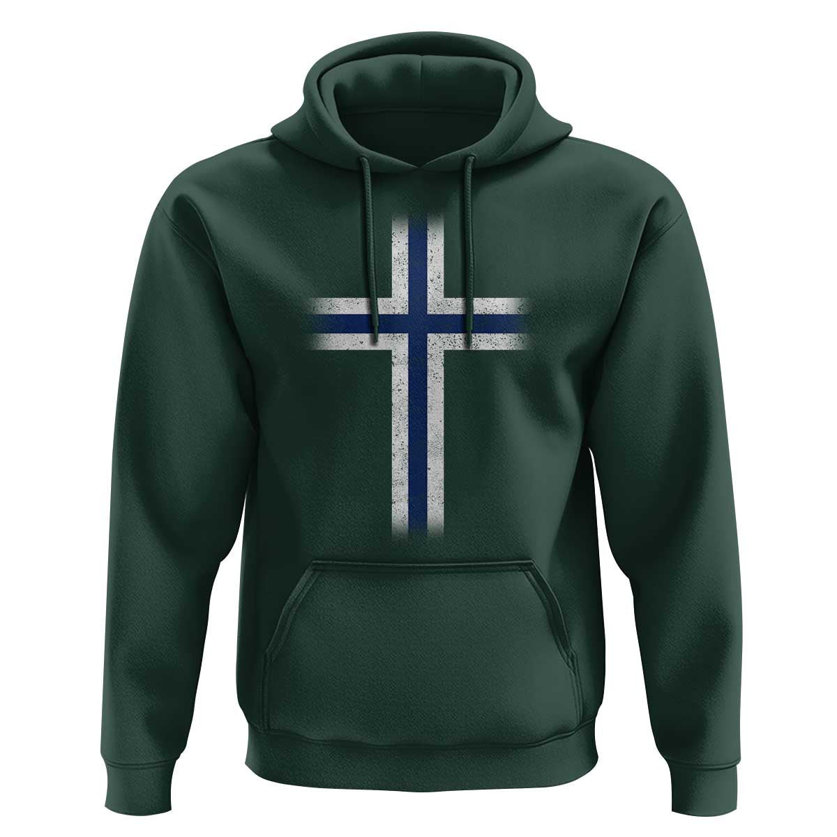 Norway Flag Distressed Nordic Symbol Norwegian Fans Hoodie