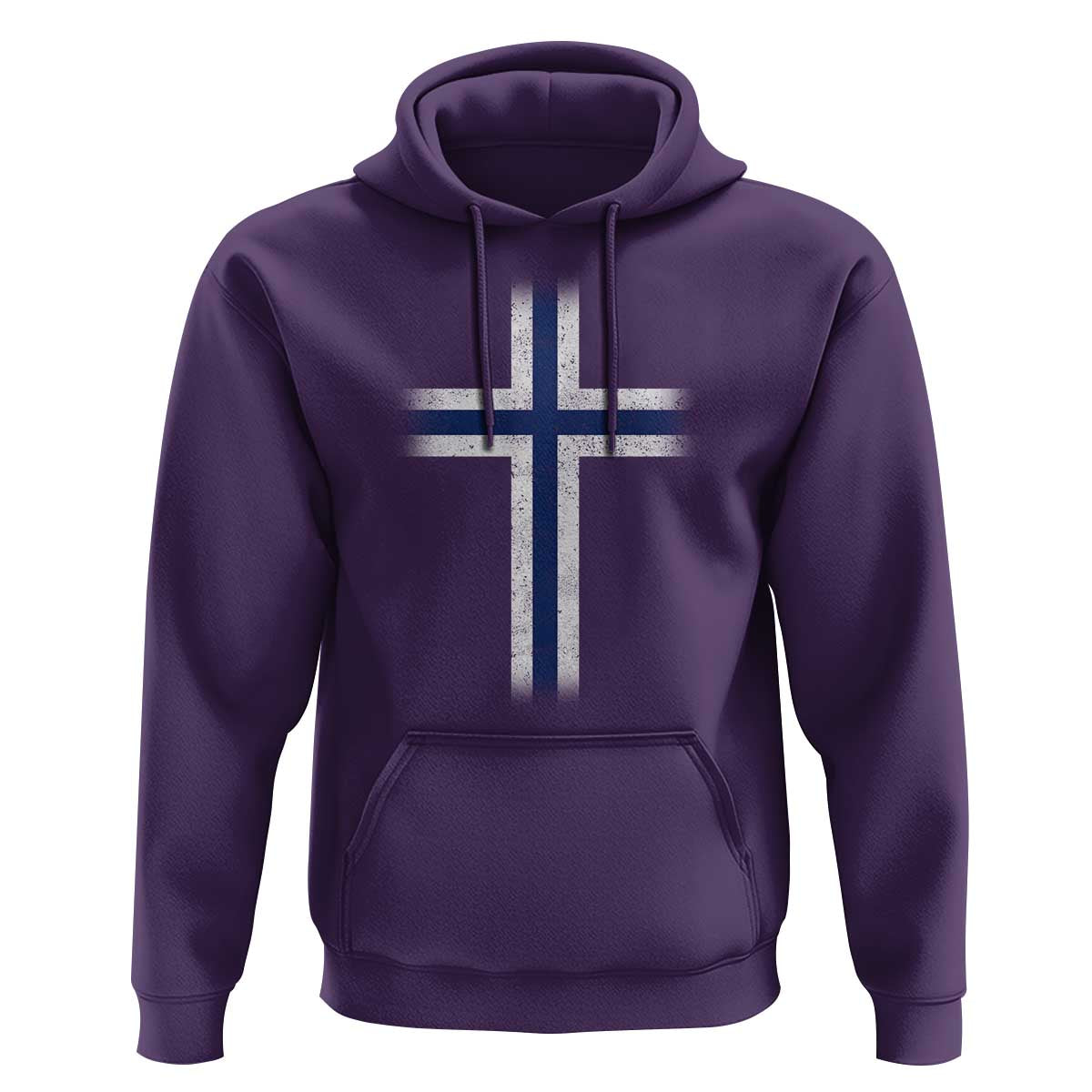 Norway Flag Distressed Nordic Symbol Norwegian Fans Hoodie