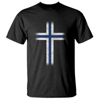 Norway Flag Distressed Nordic Symbol Norwegian Fans T Shirt