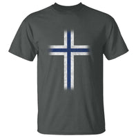 Norway Flag Distressed Nordic Symbol Norwegian Fans T Shirt