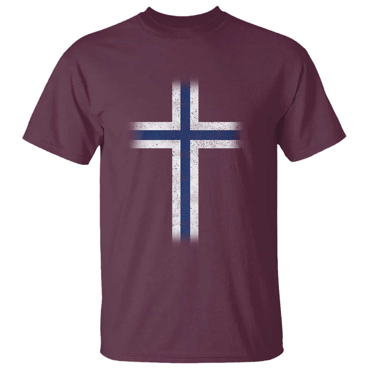 Norway Flag Distressed Nordic Symbol Norwegian Fans T Shirt