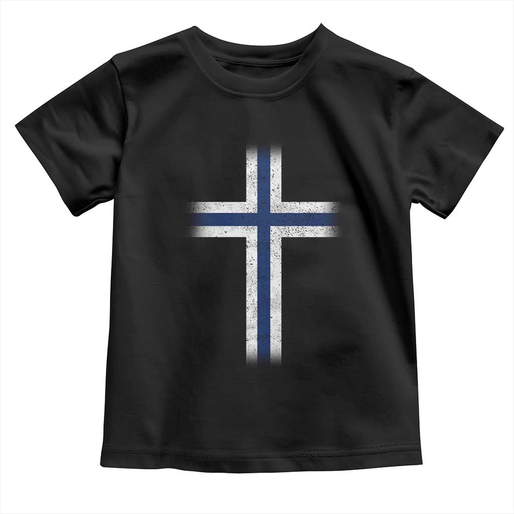 Norway Flag Distressed Nordic Symbol Norwegian Fans Toddler T Shirt
