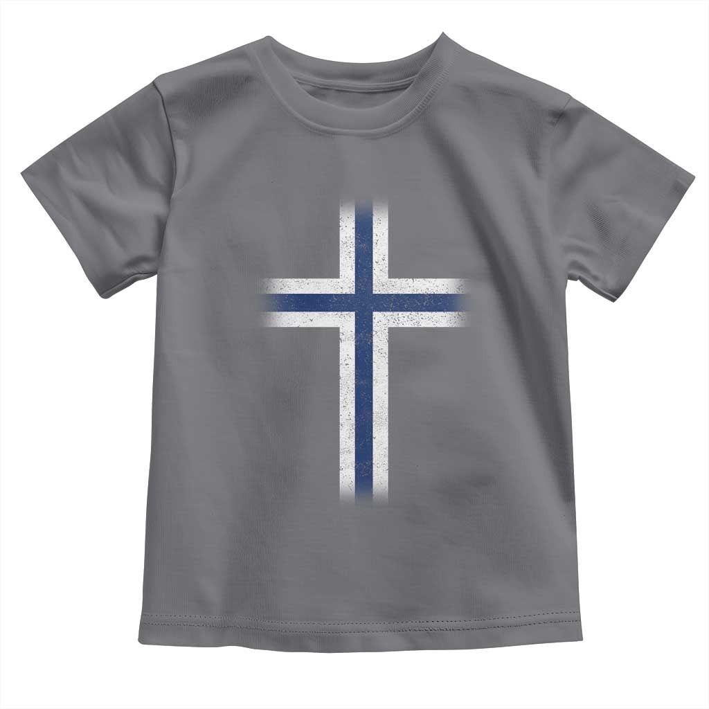Norway Flag Distressed Nordic Symbol Norwegian Fans Toddler T Shirt