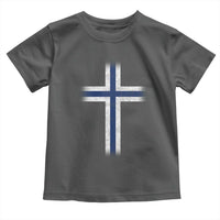 Norway Flag Distressed Nordic Symbol Norwegian Fans Toddler T Shirt