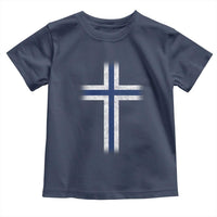 Norway Flag Distressed Nordic Symbol Norwegian Fans Toddler T Shirt