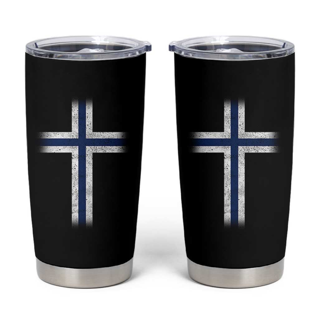 Norway Flag Distressed Nordic Symbol Norwegian Fans Tumbler Cup
