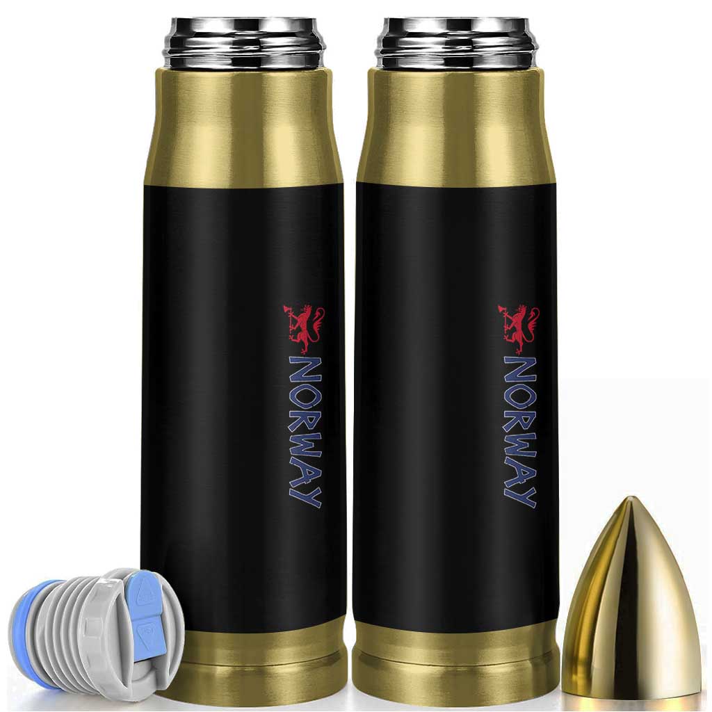 Norway Norwegian Lion Vintage Sports Design Norge Fan Bullet Tumbler