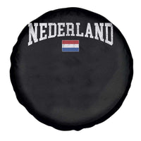 Nederland Sports Throwback Design Spare Tire Cover Vintage Dutch Holland Flag Soccer Jersey Style
