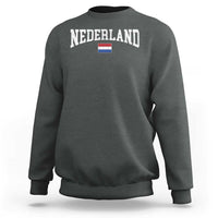 Nederland Sports Throwback Design Sweatshirt Vintage Dutch Holland Flag Soccer Jersey Style