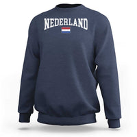 Nederland Sports Throwback Design Sweatshirt Vintage Dutch Holland Flag Soccer Jersey Style