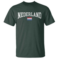 Nederland Sports Throwback Design T Shirt Vintage Dutch Holland Flag Soccer Jersey Style