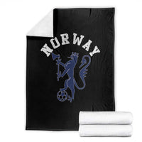 Norway Norwegian Lion Athletic Sports Jersey Style Throw Blanket