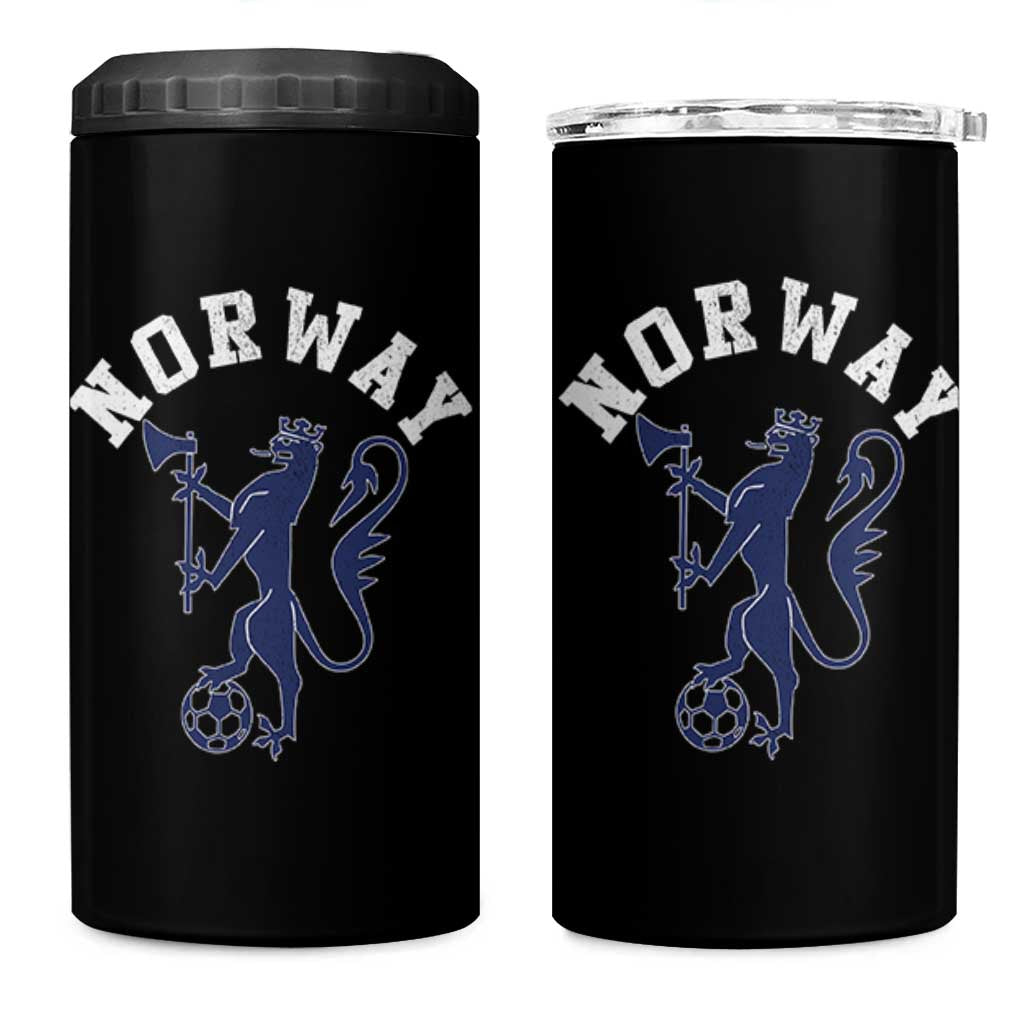 Norway Norwegian Lion Athletic Sports Jersey Style 4 in 1 Can Cooler Tumbler