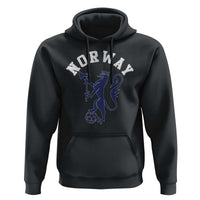 Norway Norwegian Lion Athletic Sports Jersey Style Hoodie