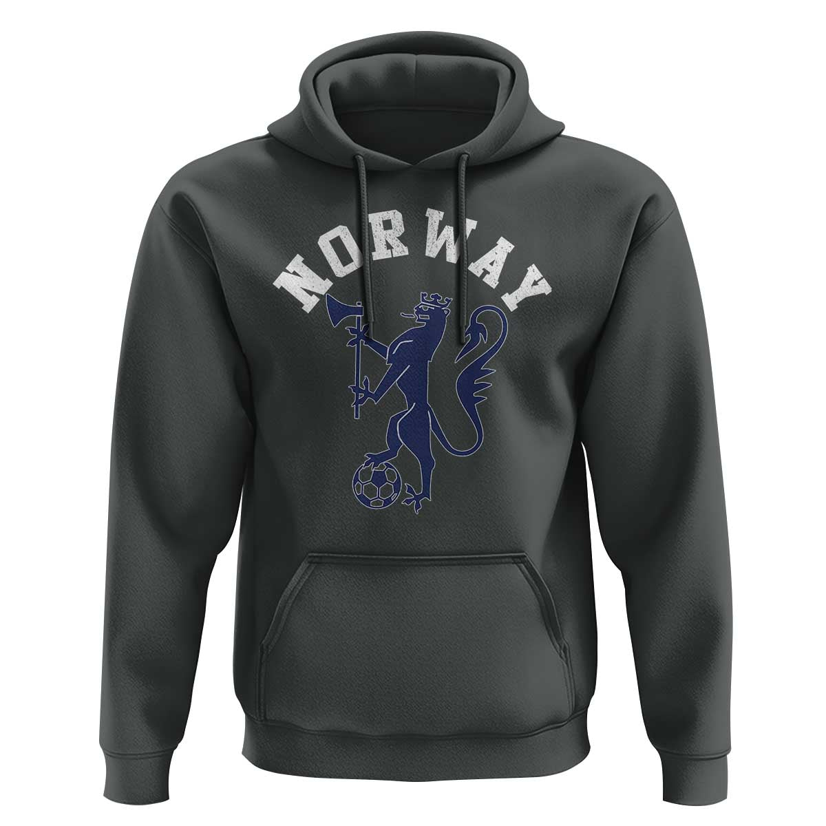Norway Norwegian Lion Athletic Sports Jersey Style Hoodie