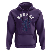 Norway Norwegian Lion Athletic Sports Jersey Style Hoodie