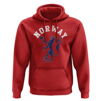 Norway Norwegian Lion Athletic Sports Jersey Style Hoodie