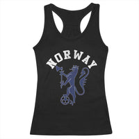 Norway Norwegian Lion Athletic Sports Jersey Style Racerback Tank Top