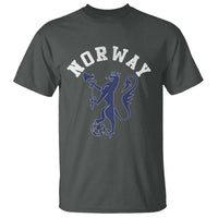Norway Norwegian Lion Athletic Sports Jersey Style T Shirt