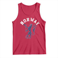 Norway Norwegian Lion Athletic Sports Jersey Style Tank Top