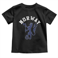 Norway Norwegian Lion Athletic Sports Jersey Style Toddler T Shirt