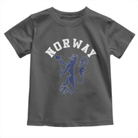 Norway Norwegian Lion Athletic Sports Jersey Style Toddler T Shirt