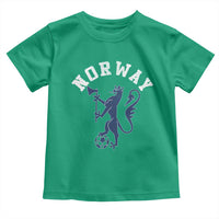 Norway Norwegian Lion Athletic Sports Jersey Style Toddler T Shirt
