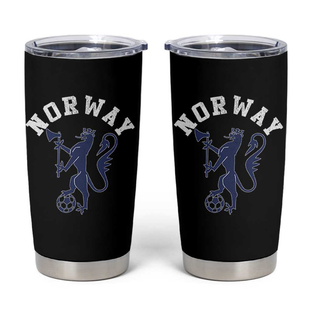 Norway Norwegian Lion Athletic Sports Jersey Style Tumbler Cup