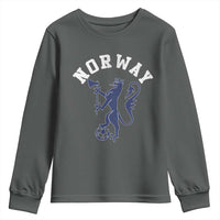 Norway Norwegian Lion Athletic Sports Jersey Style Youth Sweatshirt