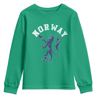 Norway Norwegian Lion Athletic Sports Jersey Style Youth Sweatshirt