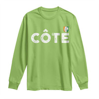 Côte D Ivoire Long Sleeve Shirt Ivory Coast Crest Football Family Matching