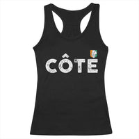 Côte D Ivoire Racerback Tank Top Ivory Coast Crest Football Family Matching