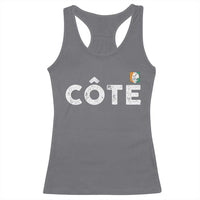 Côte D Ivoire Racerback Tank Top Ivory Coast Crest Football Family Matching