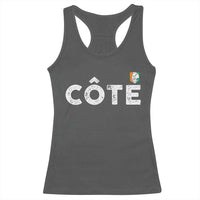 Côte D Ivoire Racerback Tank Top Ivory Coast Crest Football Family Matching