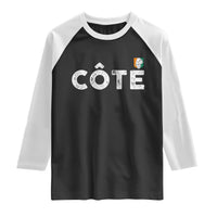 Côte D Ivoire Raglan Shirt Ivory Coast Crest Football Family Matching