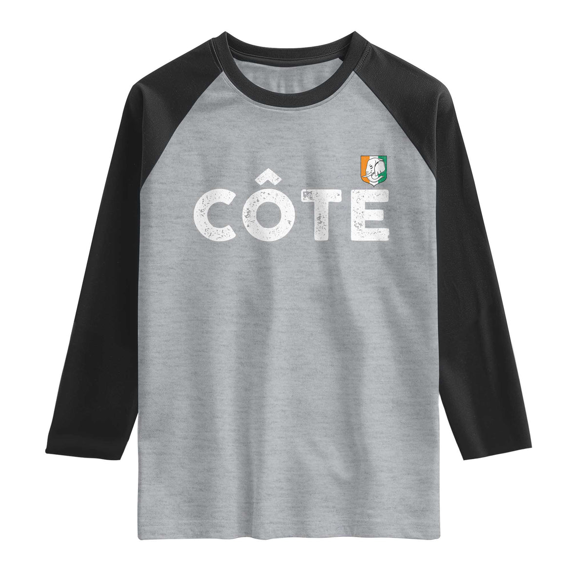 Côte D Ivoire Raglan Shirt Ivory Coast Crest Football Family Matching