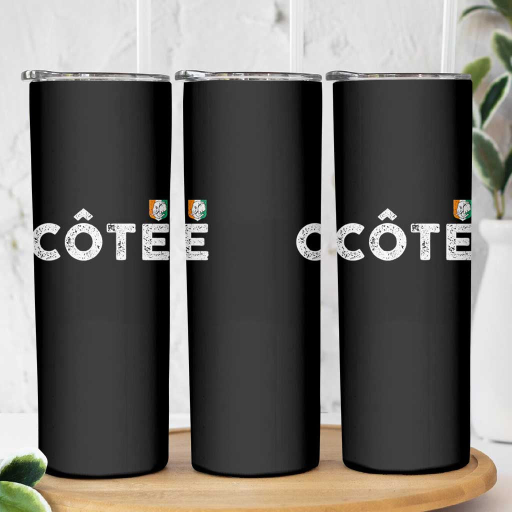 Côte D Ivoire Skinny Tumbler Ivory Coast Crest Football Family Matching