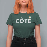 Côte D Ivoire T Shirt For Women Ivory Coast Crest Football Family Matching