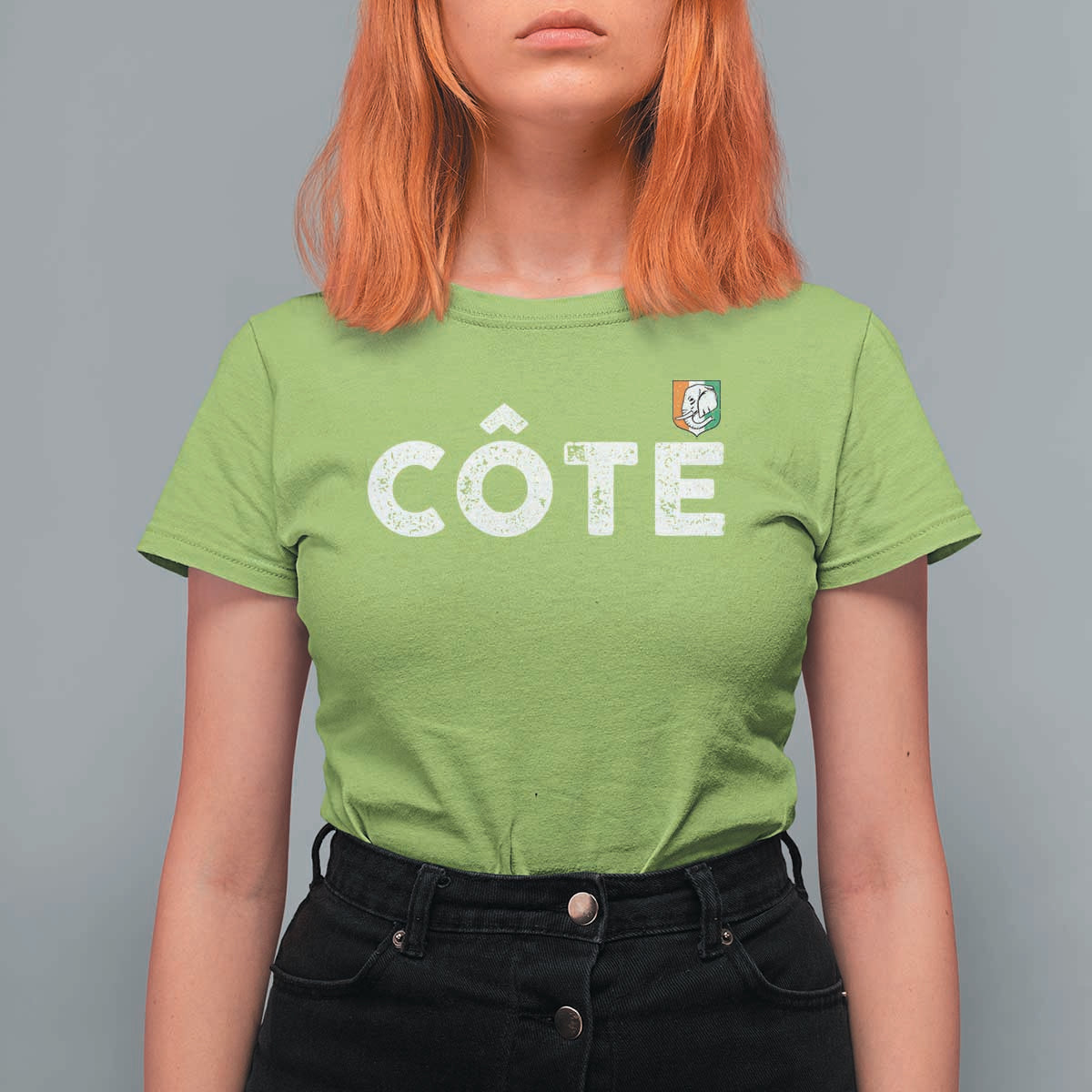 Côte D Ivoire T Shirt For Women Ivory Coast Crest Football Family Matching