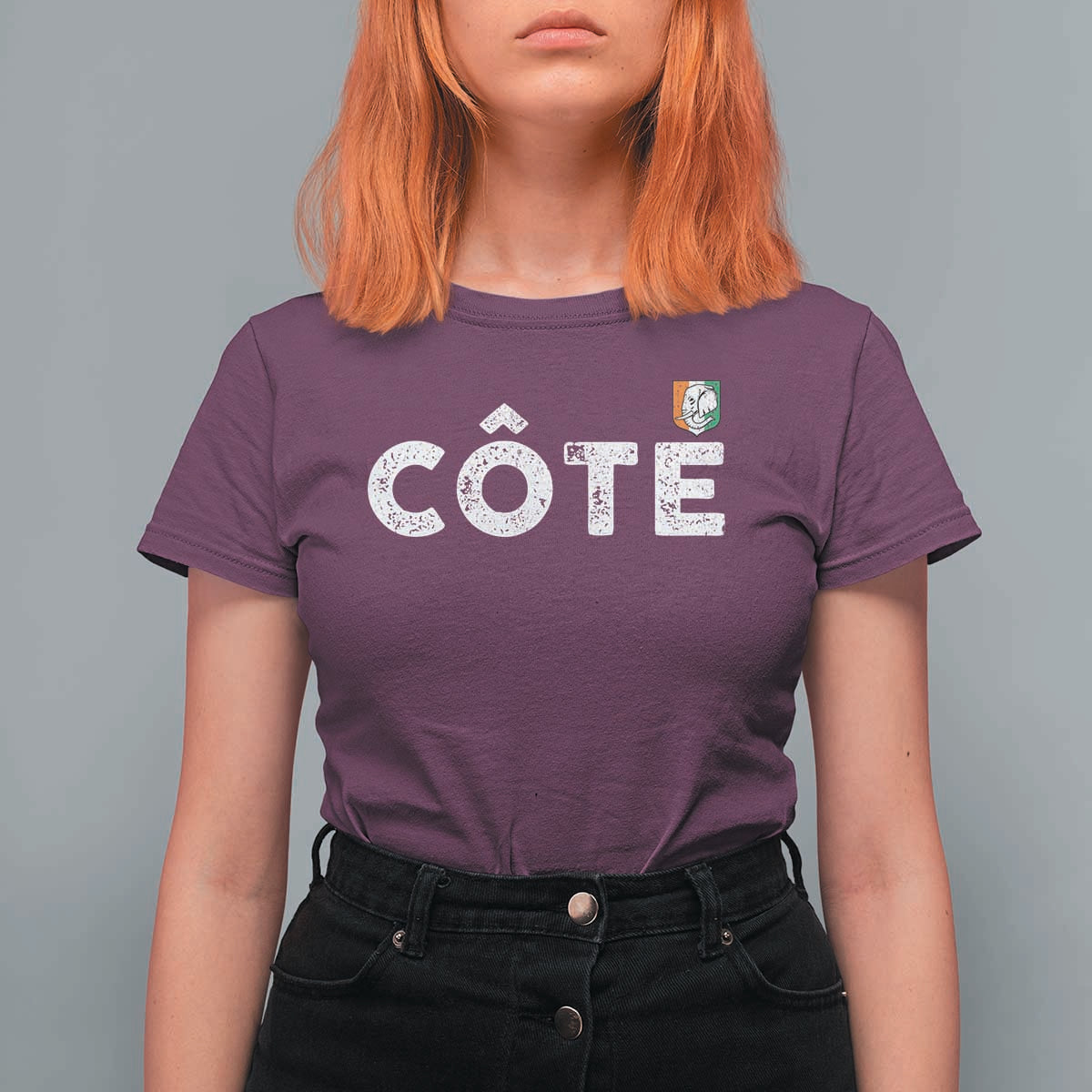 Côte D Ivoire T Shirt For Women Ivory Coast Crest Football Family Matching