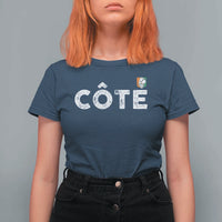 Côte D Ivoire T Shirt For Women Ivory Coast Crest Football Family Matching
