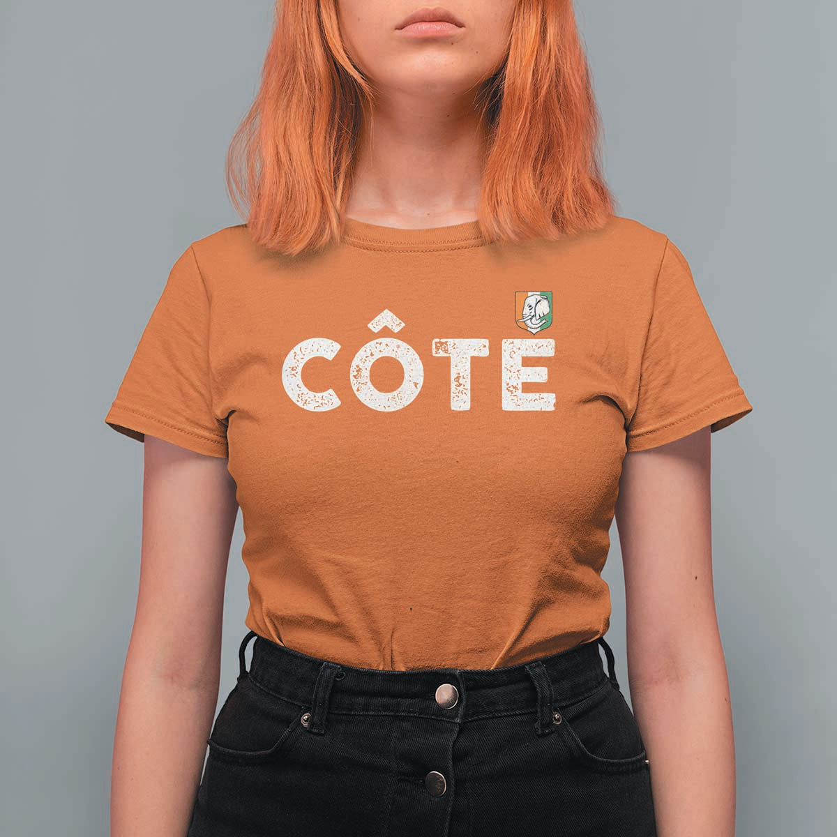 Côte D Ivoire T Shirt For Women Ivory Coast Crest Football Family Matching